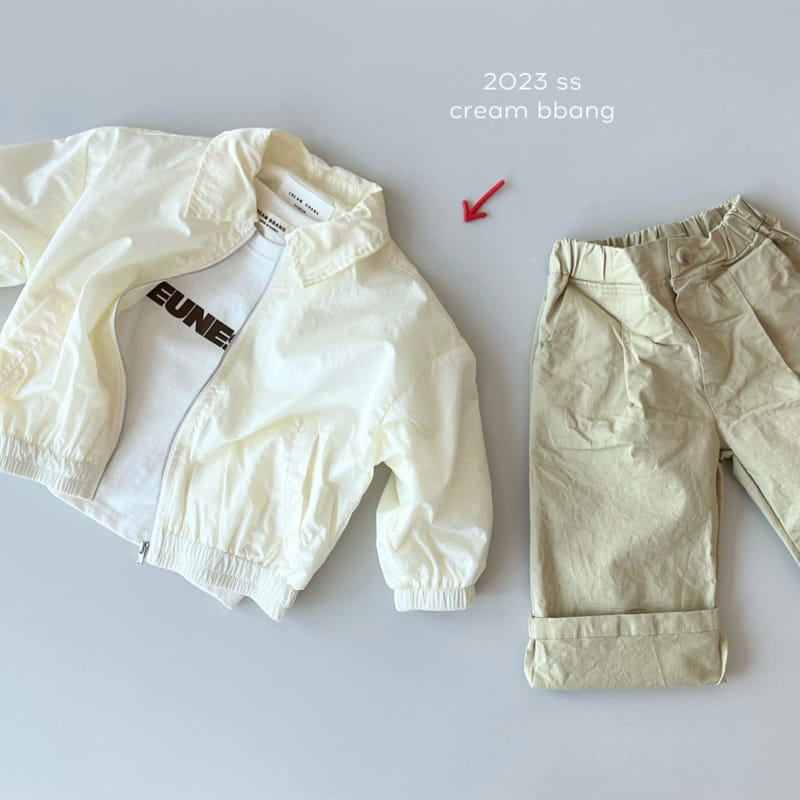 Cream Bbang - Korean Children Fashion - #kidsstore - Wrinkle Pants - 7