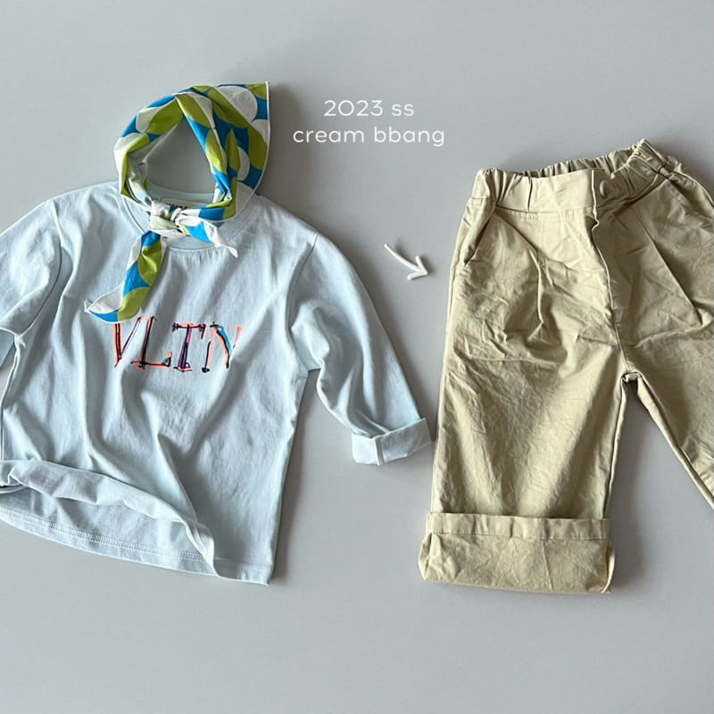 Cream Bbang - Korean Children Fashion - #littlefashionista - V L Single Tee - 9