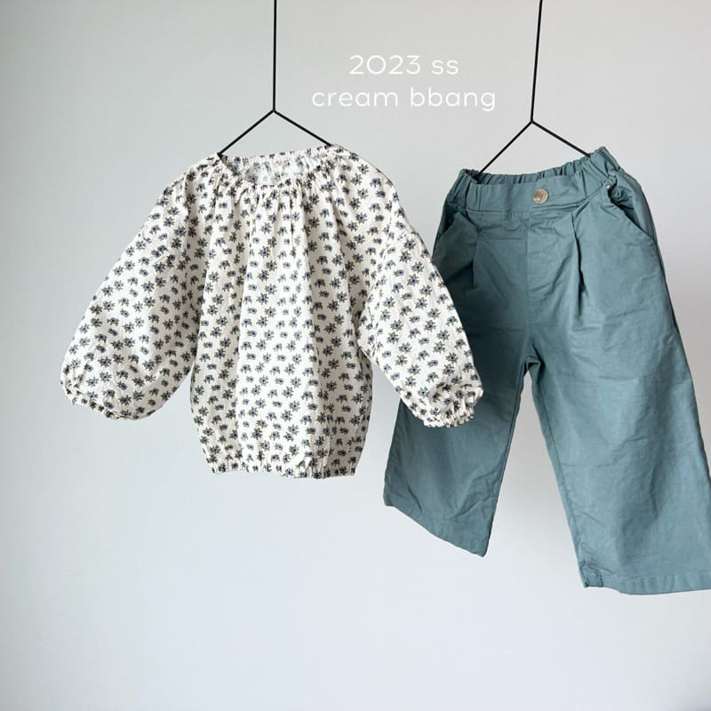 Cream Bbang - Korean Children Fashion - #minifashionista - Wrinkle Pants - 12