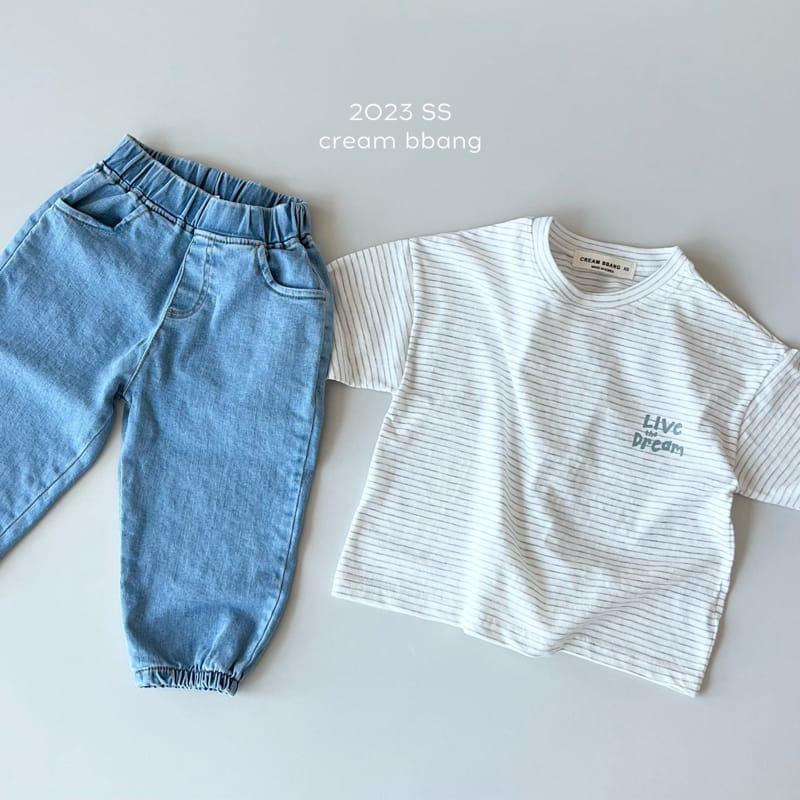 Cream Bbang - Korean Children Fashion - #minifashionista - Happy Jeans - 10