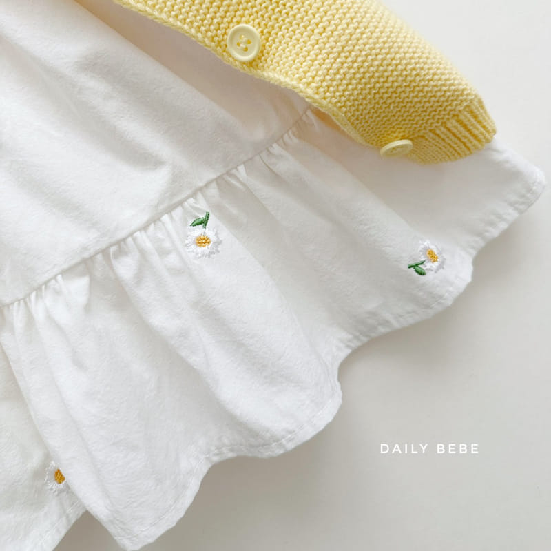 Daily Bebe - Korean Children Fashion - #childofig - Sweatshirt One-piece - 2