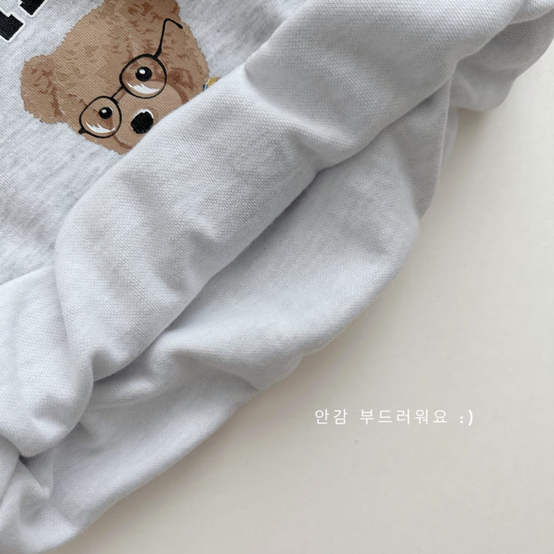 Daily Bebe - Korean Children Fashion - #childofig - School Bear Top Bottom Set - 6