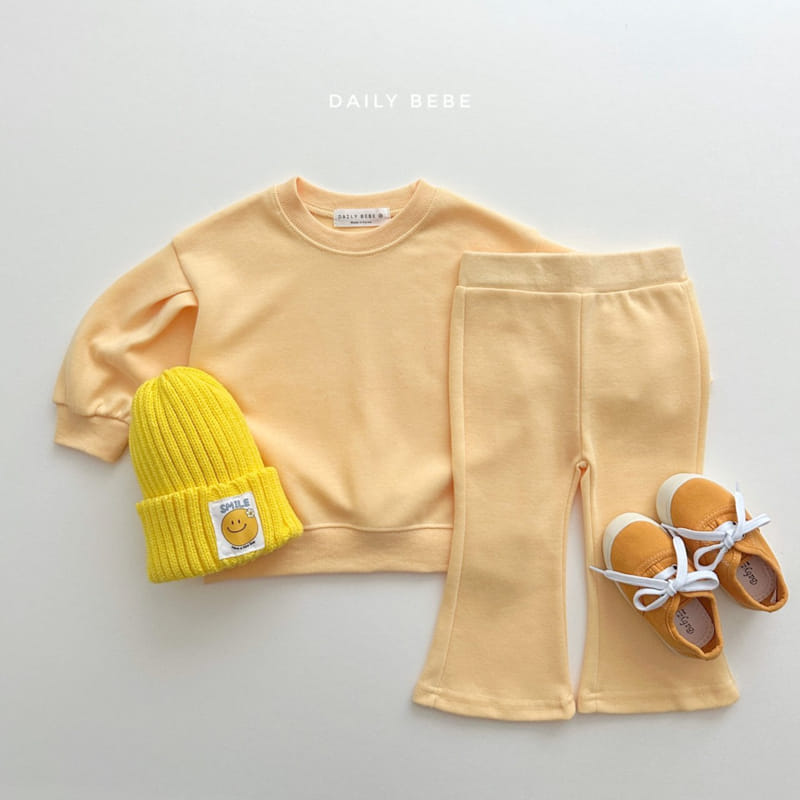 Daily Bebe - Korean Children Fashion - #childrensboutique - Sprin Bootscut Top Bottom Set - 4