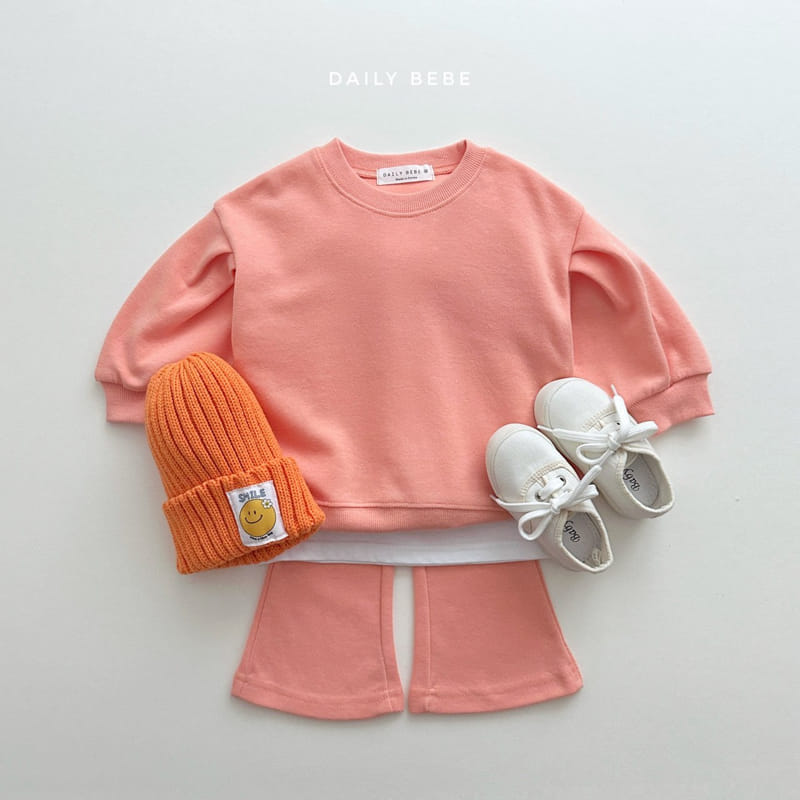 Daily Bebe - Korean Children Fashion - #kidsshorts - Sprin Bootscut Top Bottom Set - 7