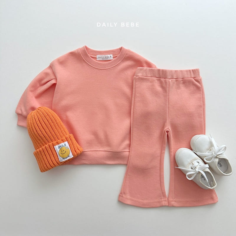 Daily Bebe - Korean Children Fashion - #kidsstore - Sprin Bootscut Top Bottom Set - 8