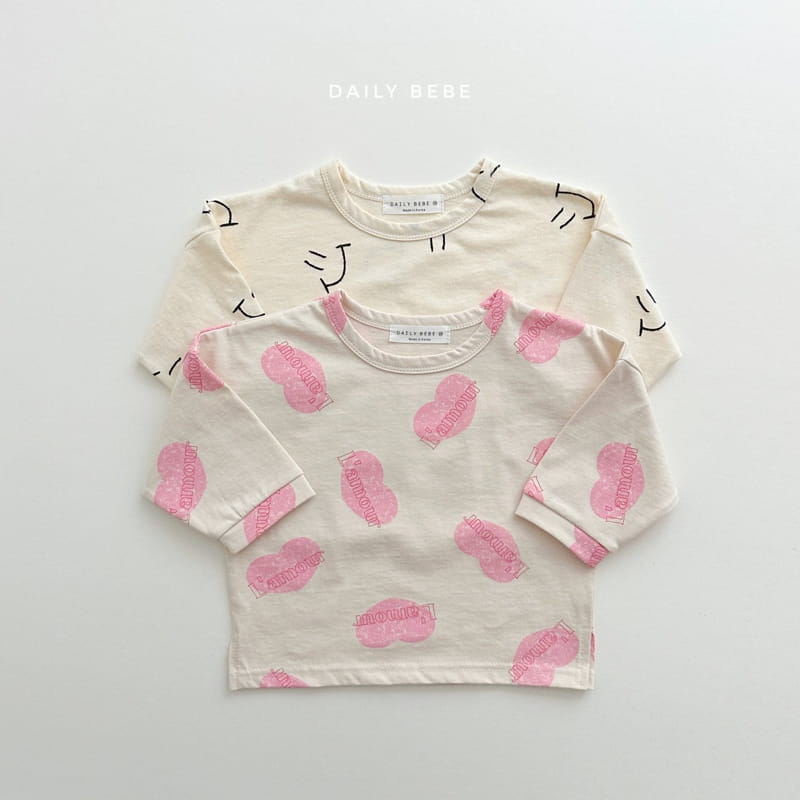 Daily Bebe - Korean Children Fashion - #kidzfashiontrend - Pattern Tee
