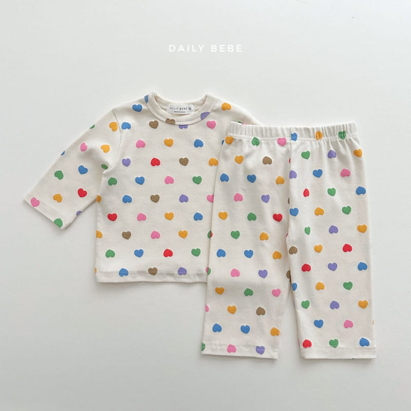 Daily Bebe - Korean Children Fashion - #prettylittlegirls - Heart Easywear - 5