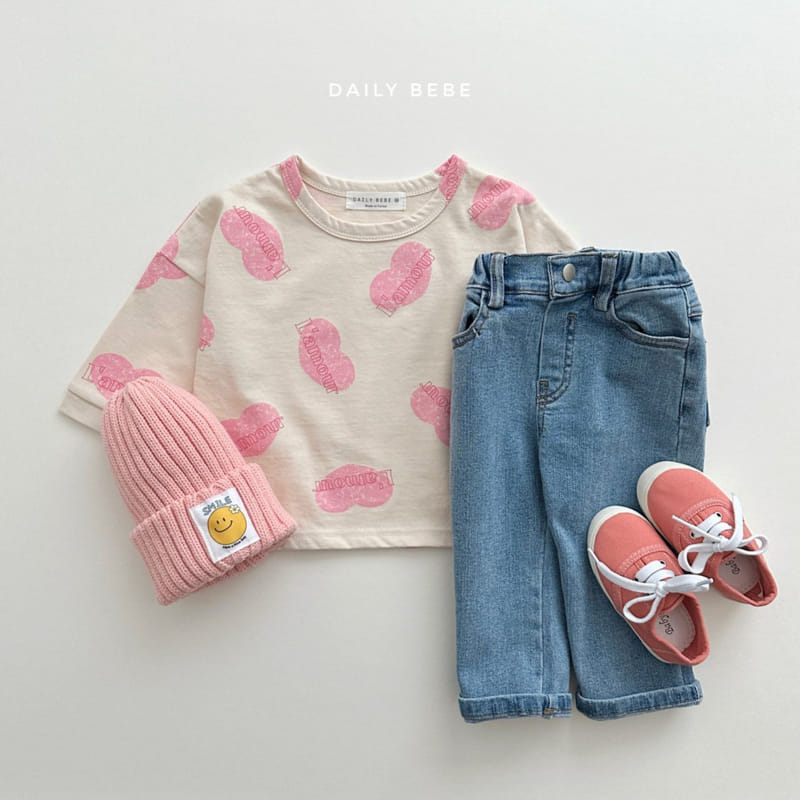Daily Bebe - Korean Children Fashion - #toddlerclothing - Pattern Tee - 8