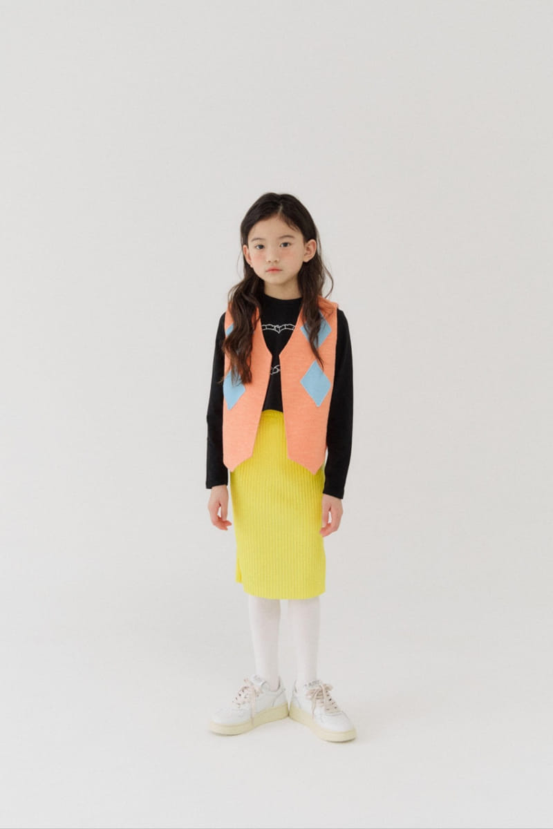 Dalkomhai - Korean Children Fashion - #childofig - Rib Skirt - 3
