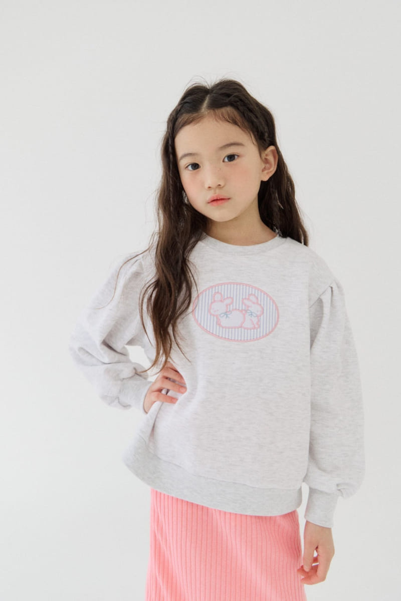 Dalkomhai - Korean Children Fashion - #childofig - Rabbit Friends Sweatshirt - 12