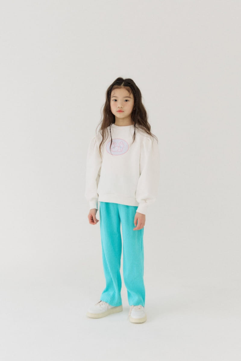 Dalkomhai - Korean Children Fashion - #discoveringself - Rabbit Friends Sweatshirt - 2