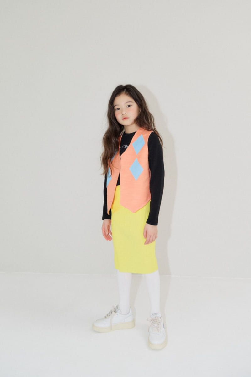 Dalkomhai - Korean Children Fashion - #kidsstore - Rib Skirt - 9