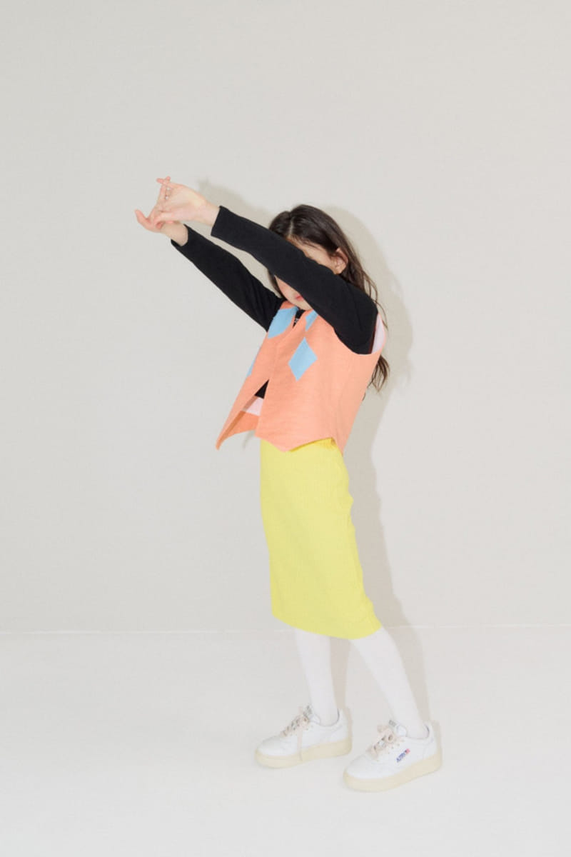 Dalkomhai - Korean Children Fashion - #littlefashionista - Rib Skirt - 12