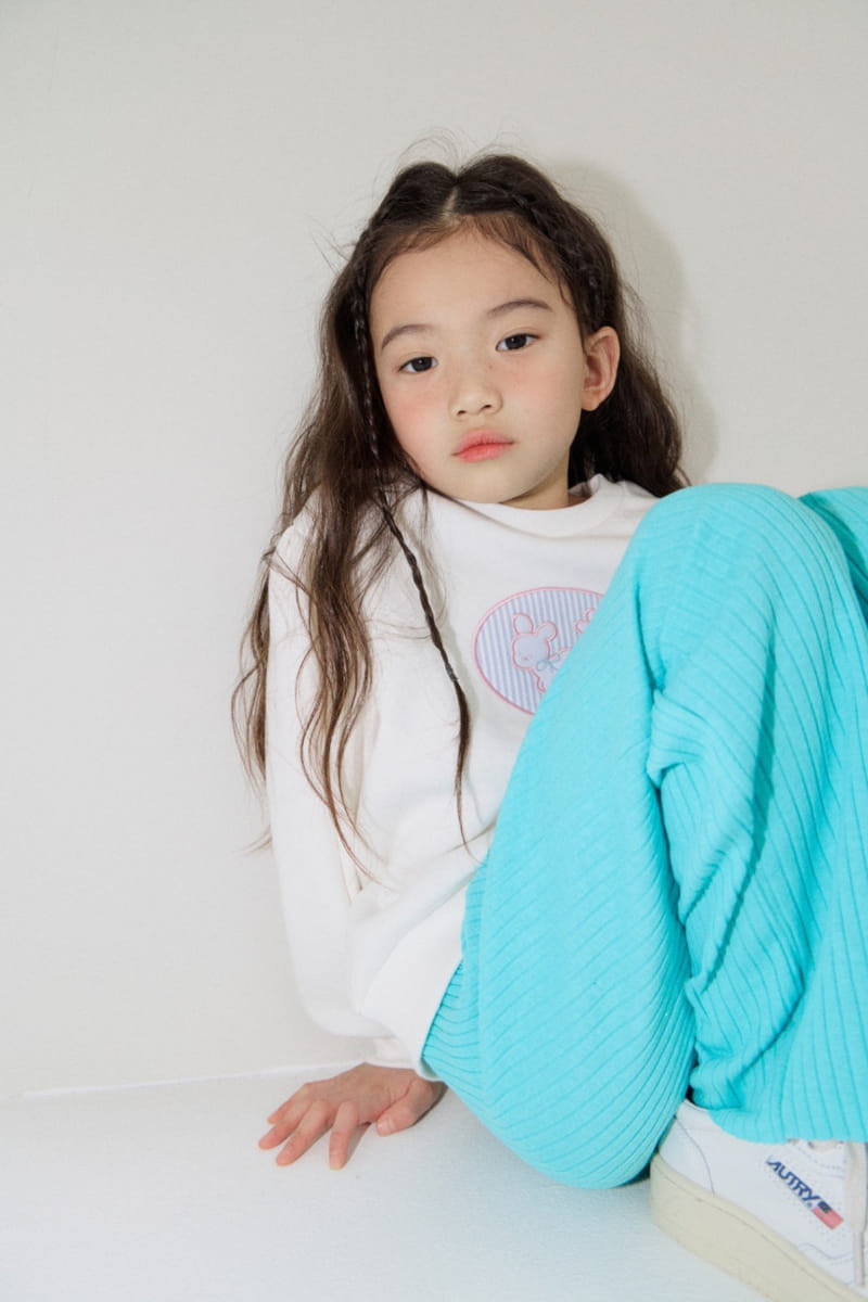 Dalkomhai - Korean Children Fashion - #magicofchildhood - Rabbit Friends Sweatshirt - 9