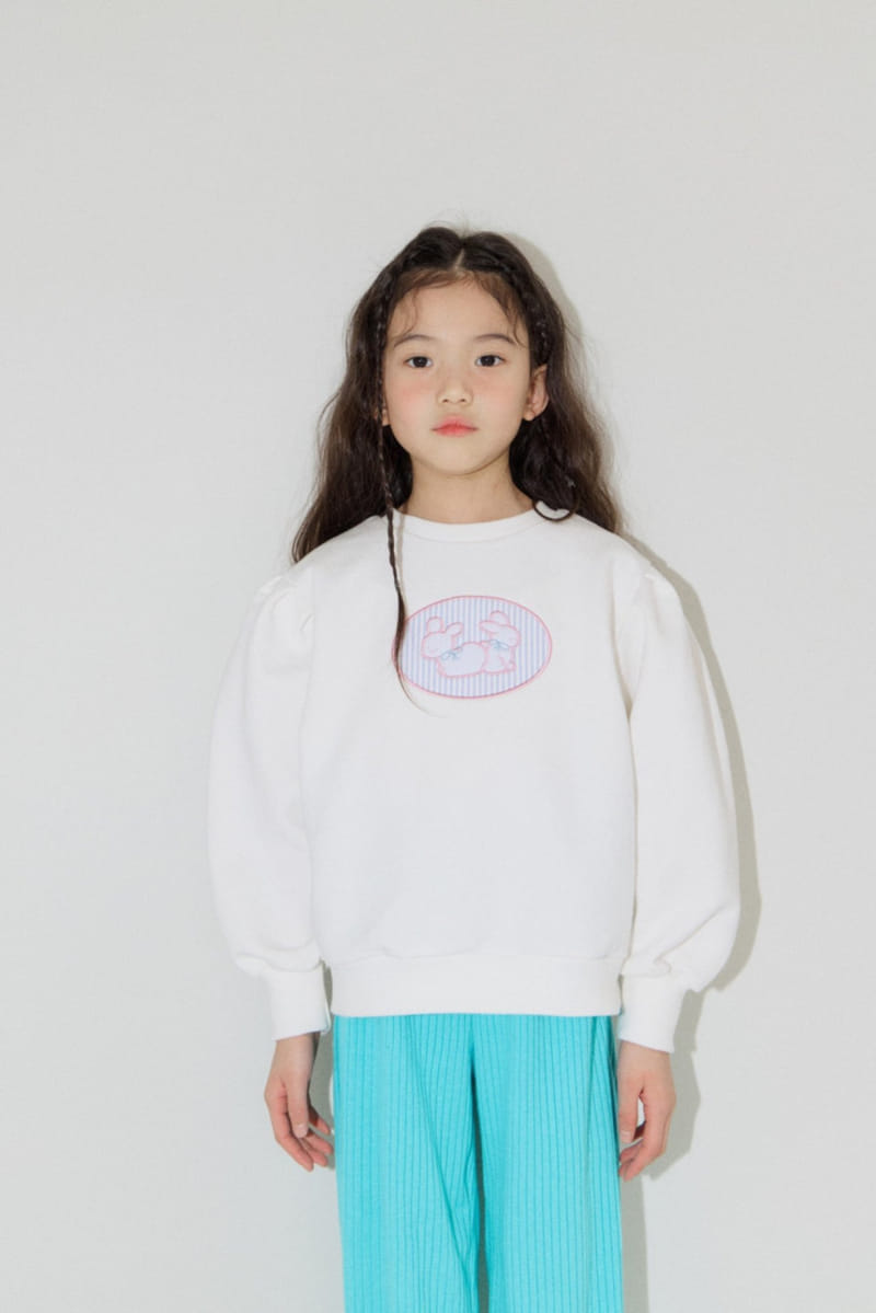 Dalkomhai - Korean Children Fashion - #minifashionista - Rabbit Friends Sweatshirt - 10