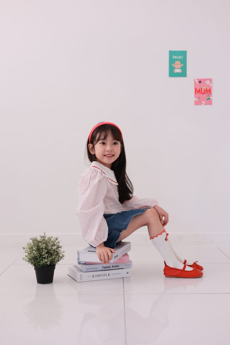 Dalla - Korean Children Fashion - #childofig - Wave Blouse - 8