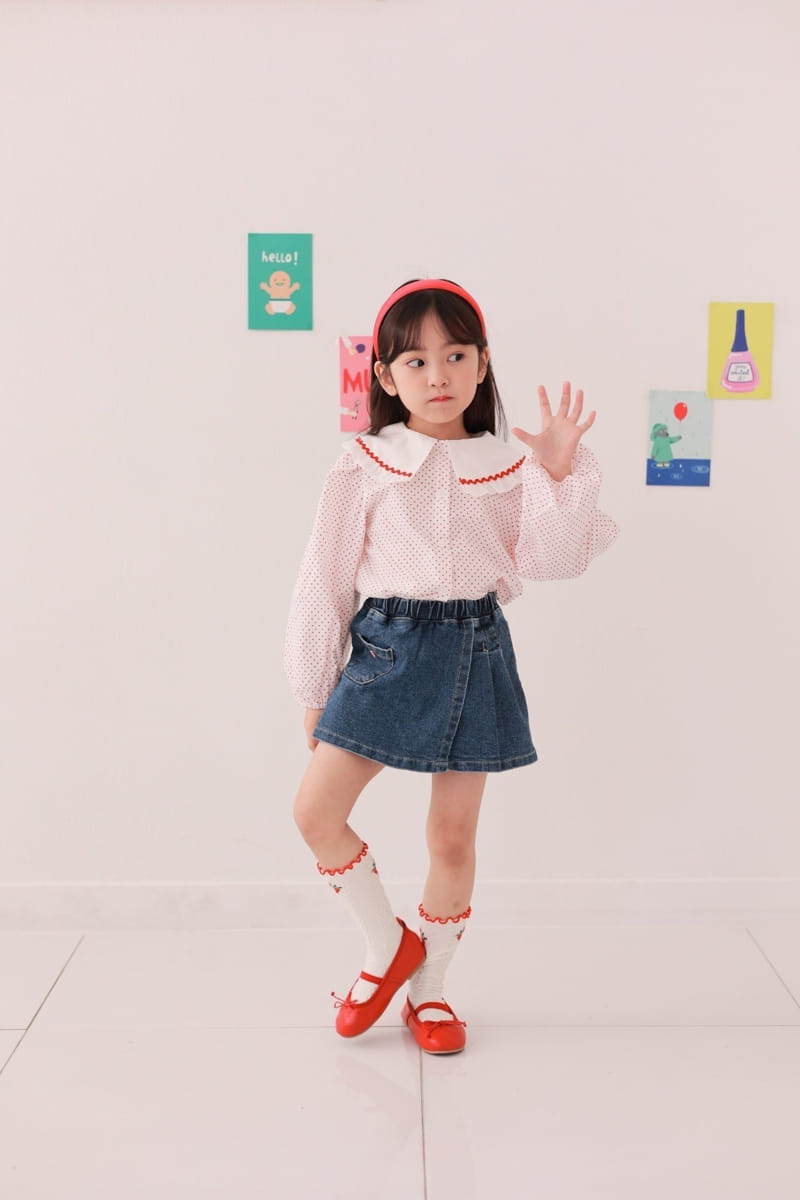 Dalla - Korean Children Fashion - #kidsshorts - Wrap Skirt Pants - 6
