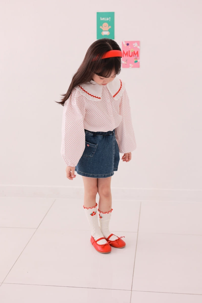 Dalla - Korean Children Fashion - #magicofchildhood - Wave Blouse - 5