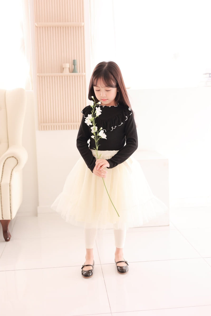 Dalla - Korean Children Fashion - #minifashionista - Shasha Skirt Leggings - 11