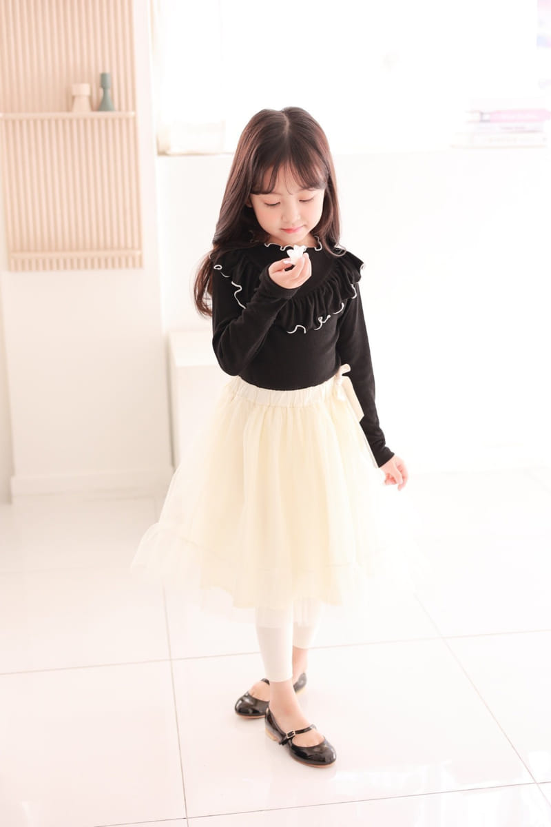Dalla - Korean Children Fashion - #prettylittlegirls - Shasha Skirt Leggings - 12