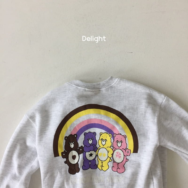 Delight - Korean Children Fashion - #Kfashion4kids - Rainbow Bear Top Bottom Set - 6