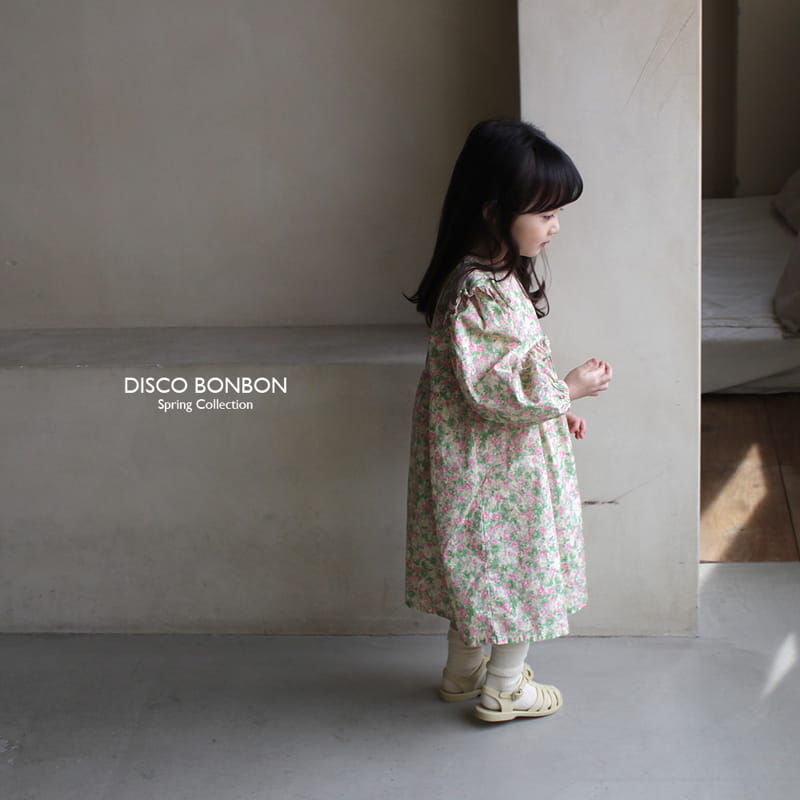 Disco Bonbon - Korean Children Fashion - #childofig - Spring Flower One-piece