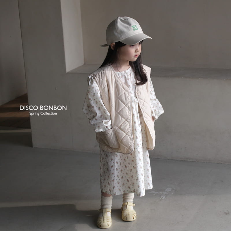 Disco Bonbon - Korean Children Fashion - #magicofchildhood - Spring Flower One-piece - 12