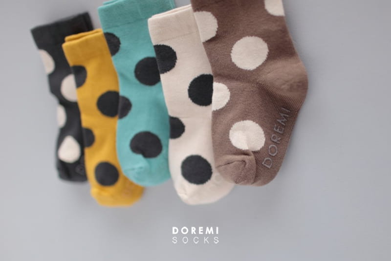 Doremi Socks - Korean Children Fashion - #Kfashion4kids - Polca Socks - 2