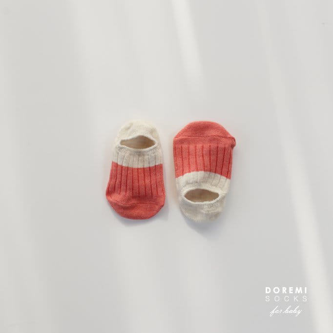 Doremi Socks - Korean Children Fashion - #childofig - Melange Two Tone Socks - 3