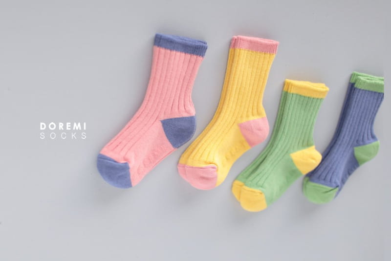 Doremi Socks - Korean Children Fashion - #discoveringself - Smooth Socks - 3