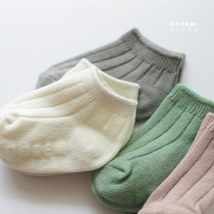 Doremi Socks - Korean Children Fashion - #kidsshorts - Vanila Sneakers - 7