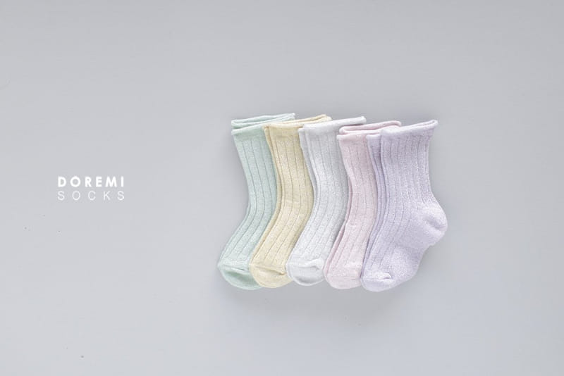 Doremi Socks - Korean Children Fashion - #kidsshorts - Pastel Rolling Socks - 2