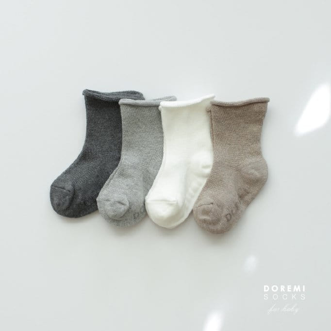 Doremi Socks - Korean Children Fashion - #kidsstore - Mesh Basic Socks - 5