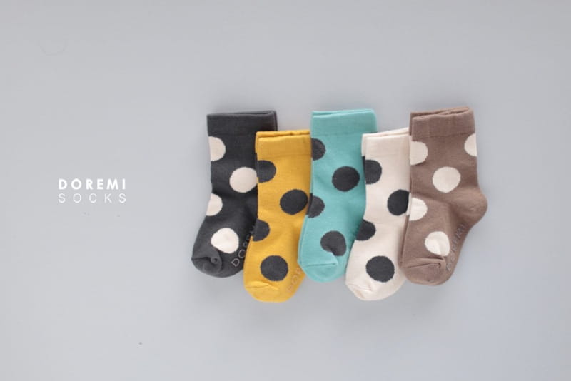 Doremi Socks - Korean Children Fashion - #kidzfashiontrend - Polca Socks