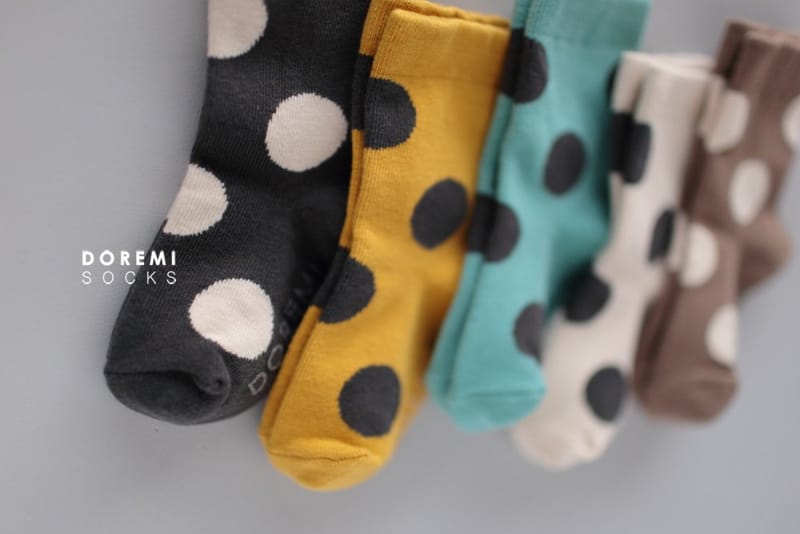 Doremi Socks - Korean Children Fashion - #prettylittlegirls - Polca Socks - 6