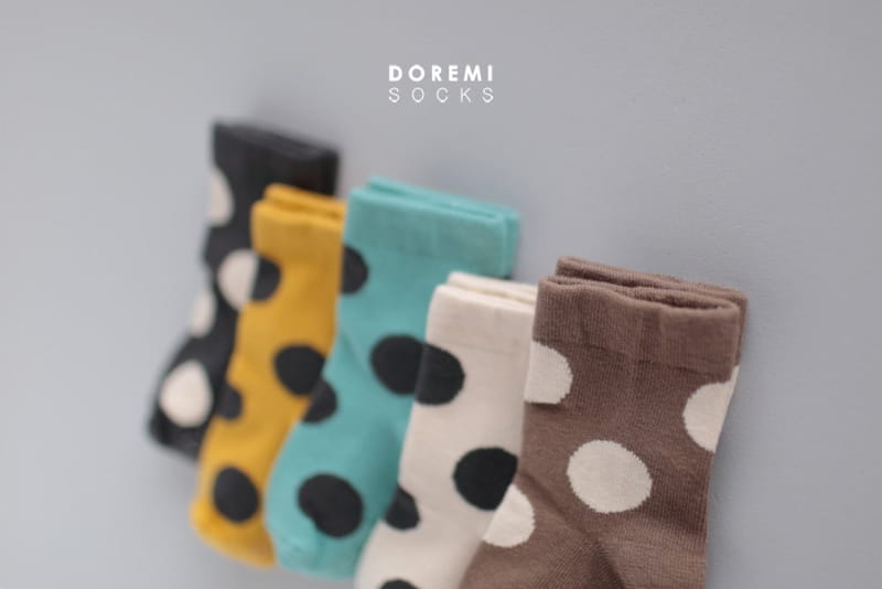 Doremi Socks - Korean Children Fashion - #todddlerfashion - Polca Socks - 7