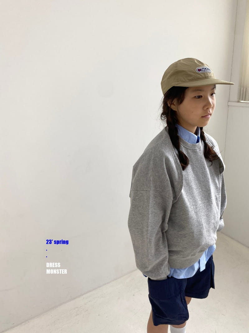 Dress Monster - Korean Junior Fashion - #childofig - 3 way Sweatshirt - 8