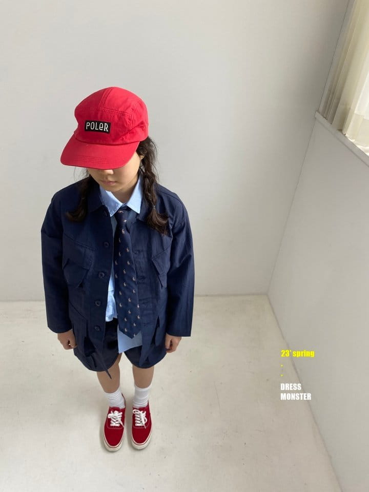 Dress Monster - Korean Junior Fashion - #childofig - Convertible Jacket