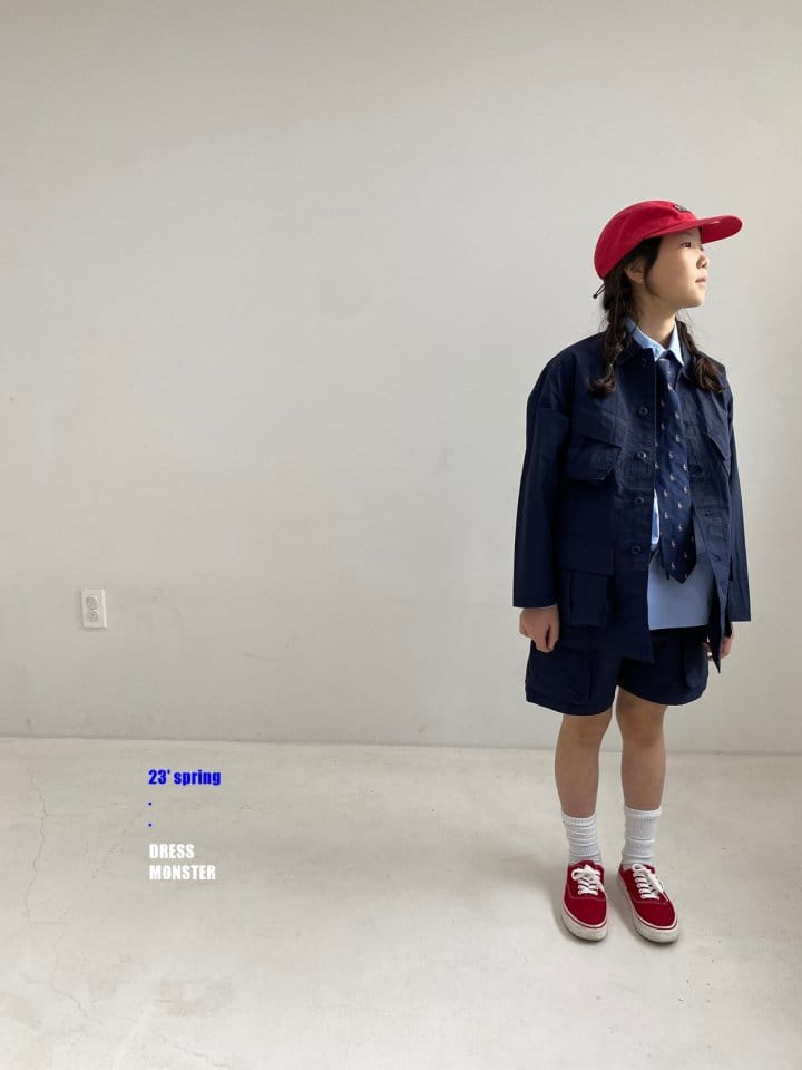 Dress Monster - Korean Junior Fashion - #designkidswear - Convertible Jacket - 3