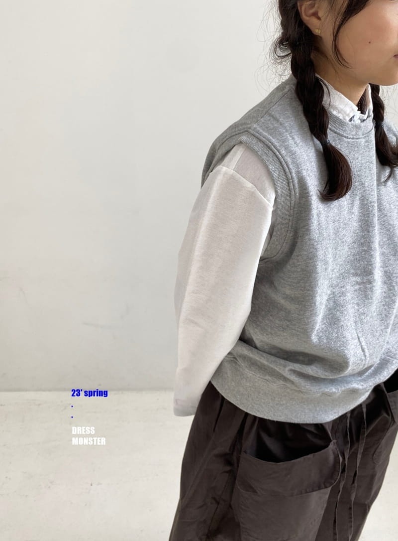 Dress Monster - Korean Junior Fashion - #discoveringself - 3 way Sweatshirt - 11
