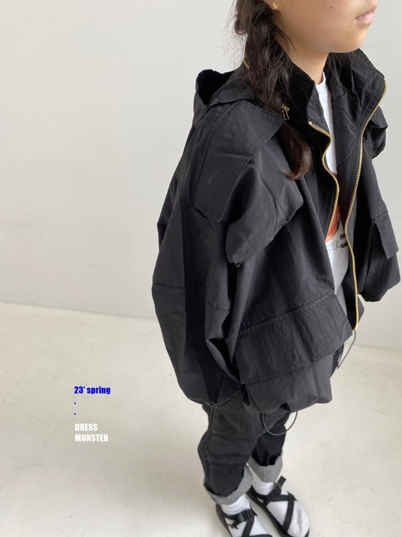 Dress Monster - Korean Junior Fashion - #fashionkids - Balance Pocket Jumper - 11