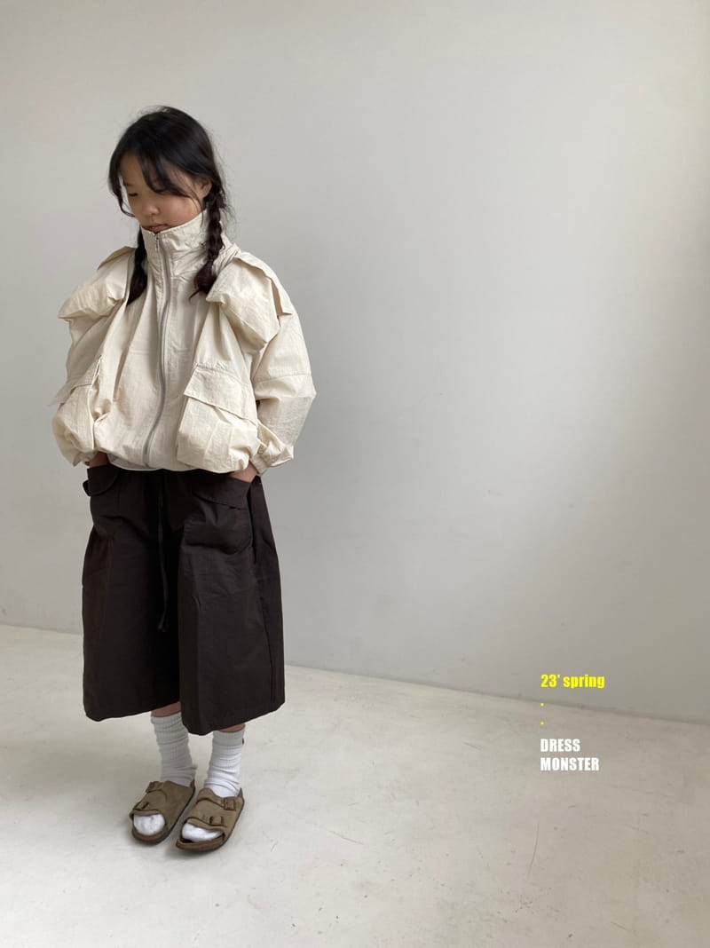 Dress Monster - Korean Junior Fashion - #fashionkids - Wide Pants - 3