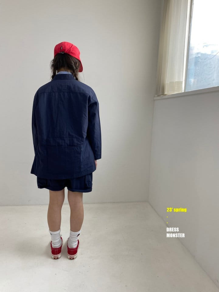 Dress Monster - Korean Junior Fashion - #kidsshorts - Convertible Jacket - 6
