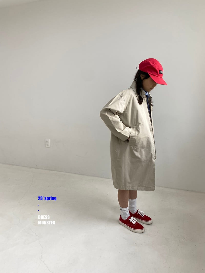 Dress Monster - Korean Junior Fashion - #littlefashionista - Mac Coat - 5