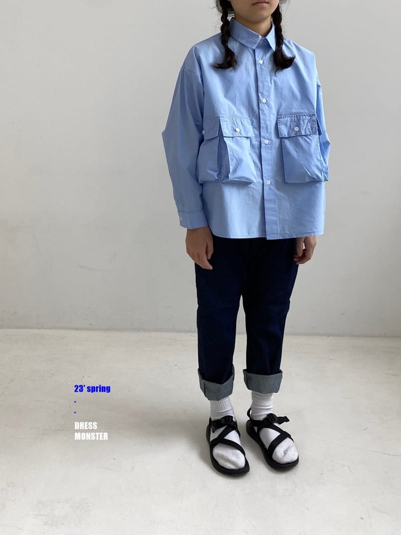 Dress Monster - Korean Junior Fashion - #magicofchildhood - Engineered Pants - 5