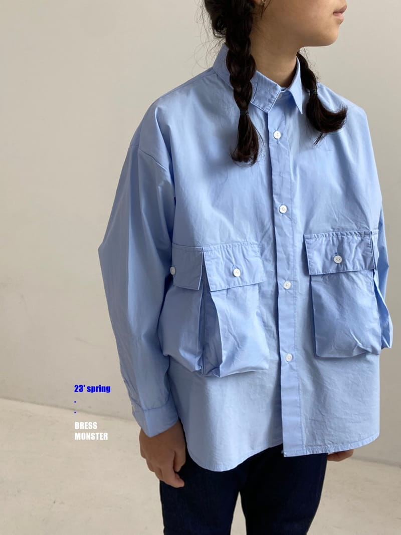 Dress Monster - Korean Junior Fashion - #prettylittlegirls - Multi Shirt - 10