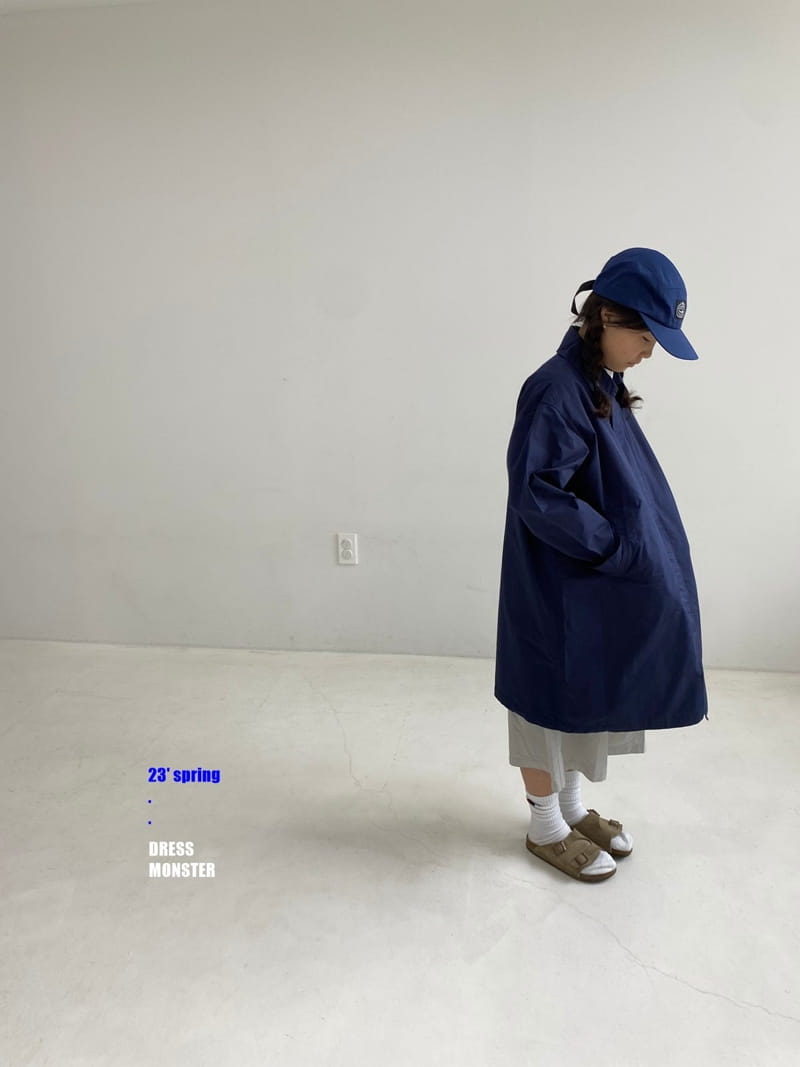 Dress Monster - Korean Junior Fashion - #stylishchildhood - Mac Coat - 11