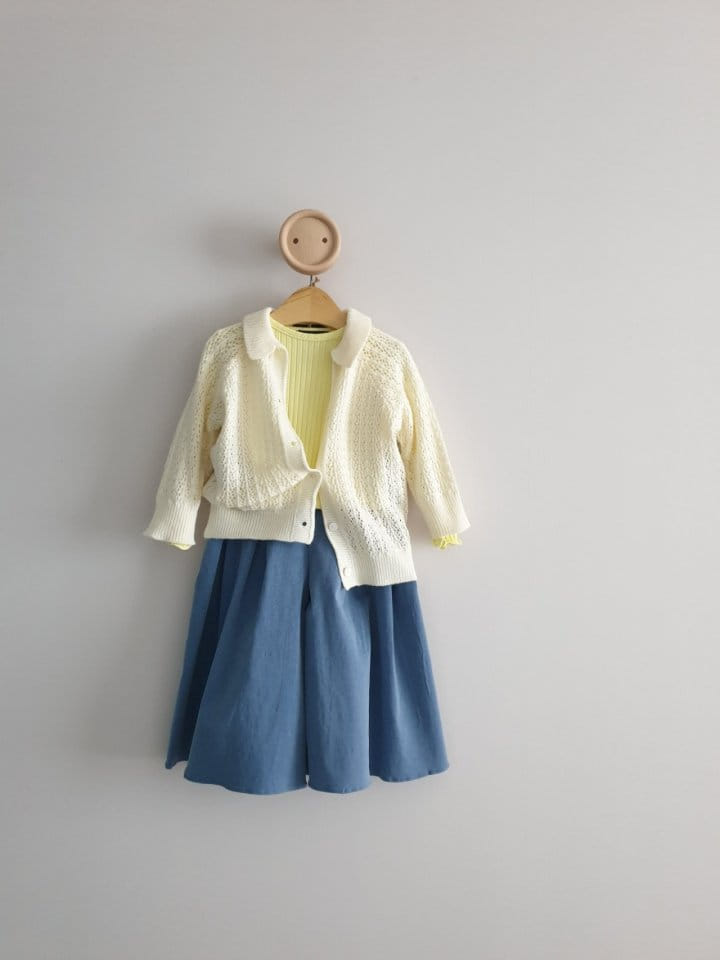 Eclair - Korean Children Fashion - #stylishchildhood - Lemon Tee - 5