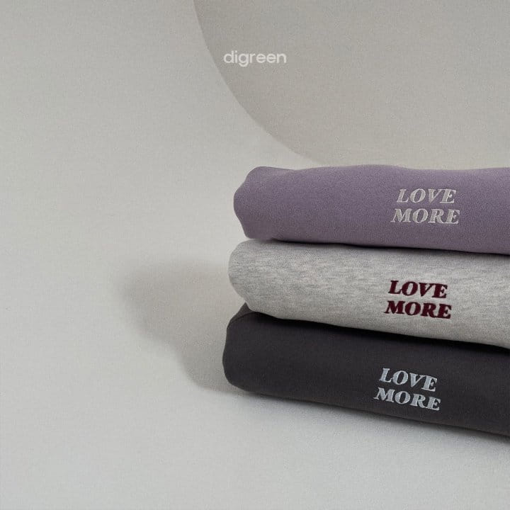 Enten - Korean Women Fashion - #vintageinspired - Mom Love More Sweatshirt - 3