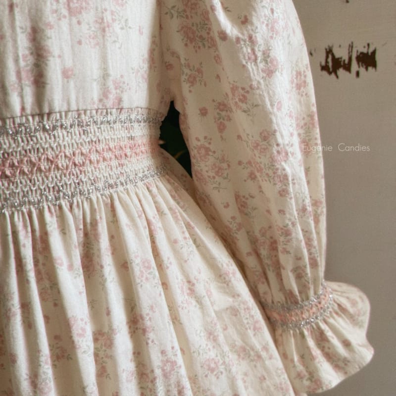 Eugenie Candies - Korean Children Fashion - #Kfashion4kids - Majiella Smocked One-piece - 3